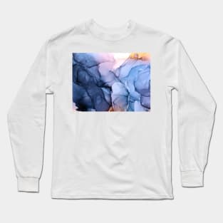 Captivating 1 - Alcohol Ink Painting Long Sleeve T-Shirt